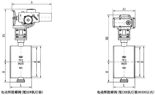 電動(dòng)雙向密封蝶閥(法蘭式)