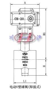 電動(dòng)V型球閥(對(duì)夾式)