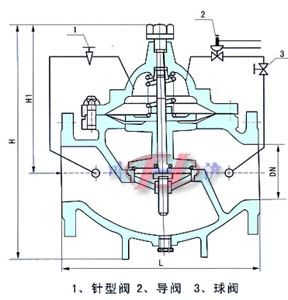 800X壓差平衡閥(結構圖)