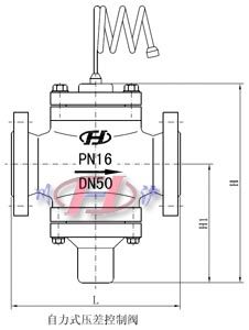 自力式壓差控制閥外形尺寸